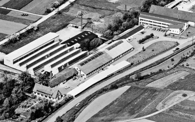 1964 - 1966: Plant 1 is enlarged and a shed hall as well as an assembly hall are built.