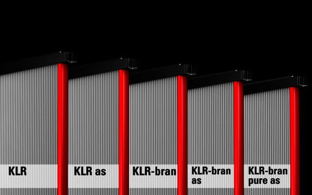 Vielseitig nutzbar und energiesparend durch neues Design - die neuen KLR-Filter®