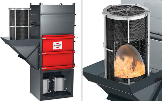 Trockenabscheider VARIO mit flammenloser Druckentlastung ProPipePlus