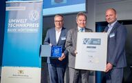 2017: Keller Lufttechnik is awarded the Baden-Wuerttemberg Environmental Technology Award presented by Franz Untersteller, Minister for the Environment, for the HydronPlus Compact Wet Separator. 