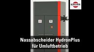 Kompakt Nassabscheider HydronPlus fuer Umluftbetrieb beim Buersten Strahlen Schleifen... 03
